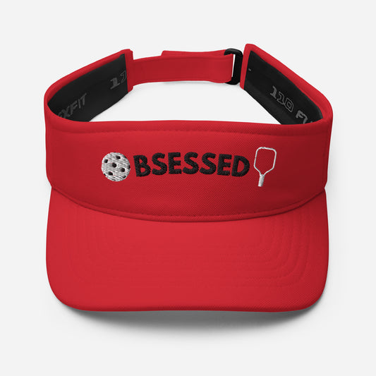 Pickleball “Obsessed” Visor – Lightweight Performance Sun Visor for Women & Men